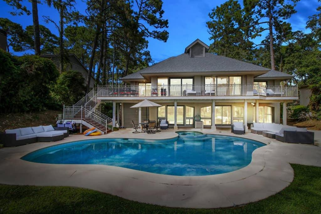 7 Black Duck - Top Notch Views & Amenities In A Private Oceanfront Oasis Hilton Head Island Esterno foto