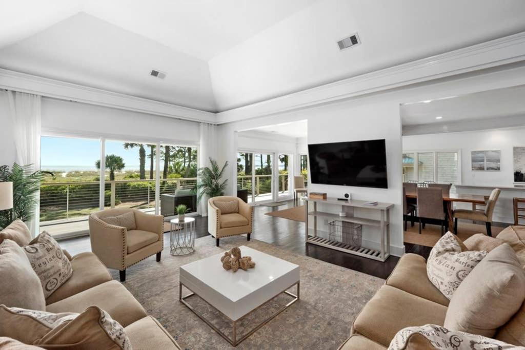 7 Black Duck - Top Notch Views & Amenities In A Private Oceanfront Oasis Hilton Head Island Esterno foto